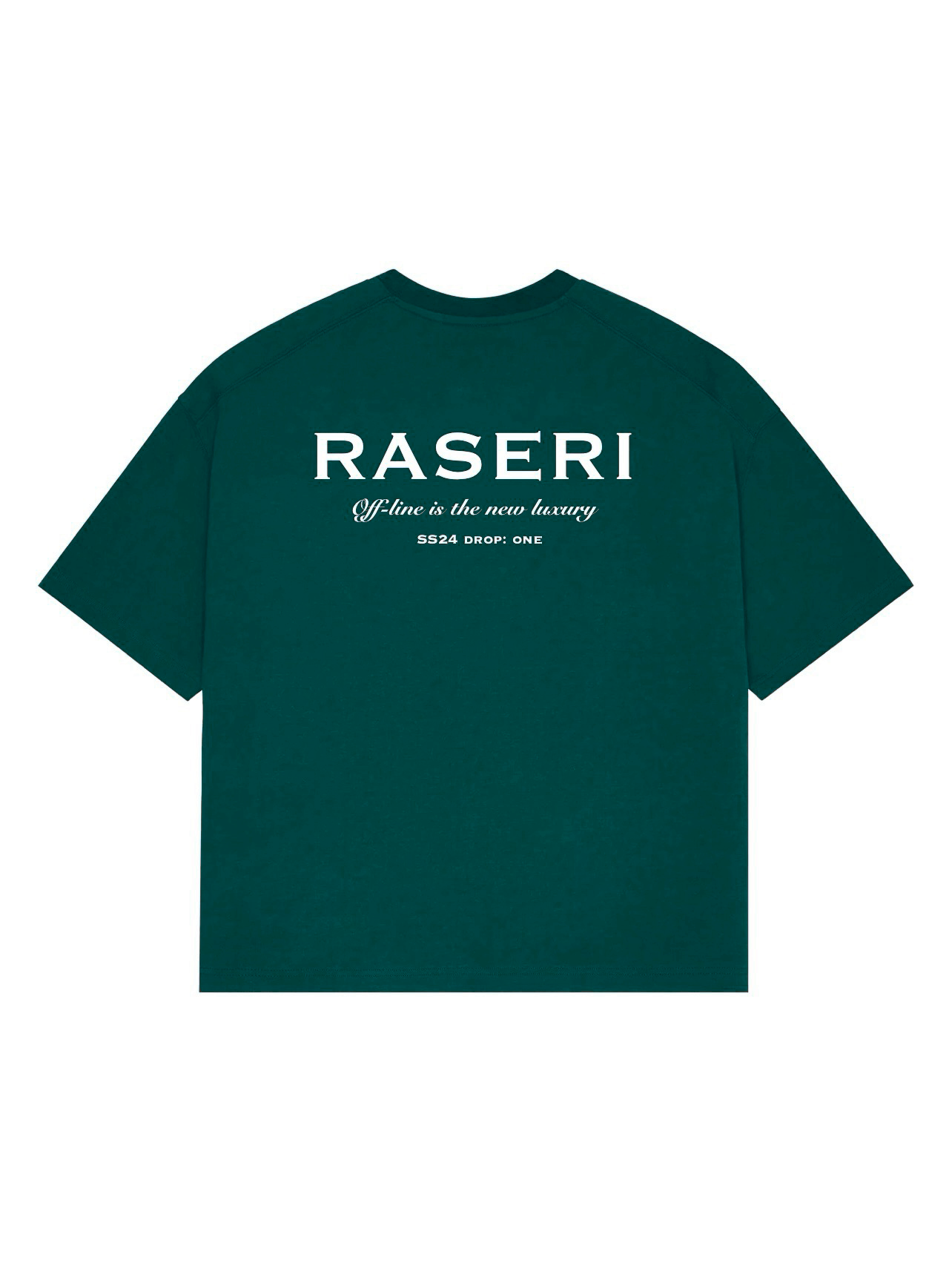 Box t-shirt bristish racing green